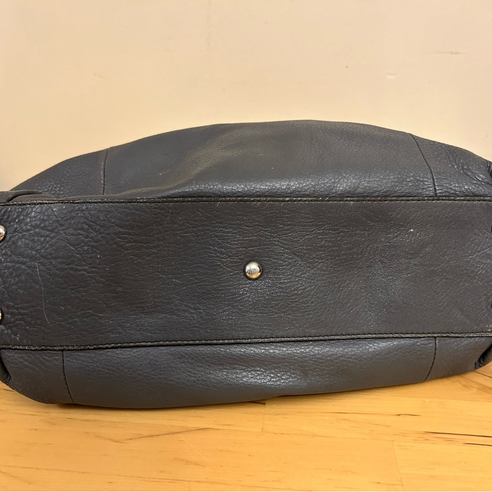 Furla Gray Leather Satchel - Picture 4 of 6